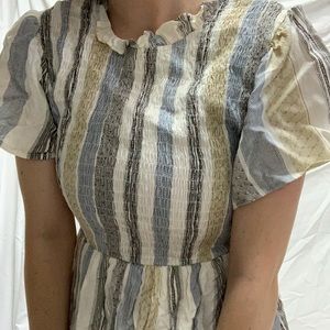 Ruched Top Maxi Dress